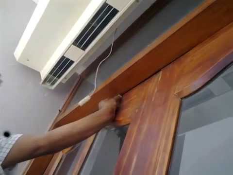 Air curtain Installation