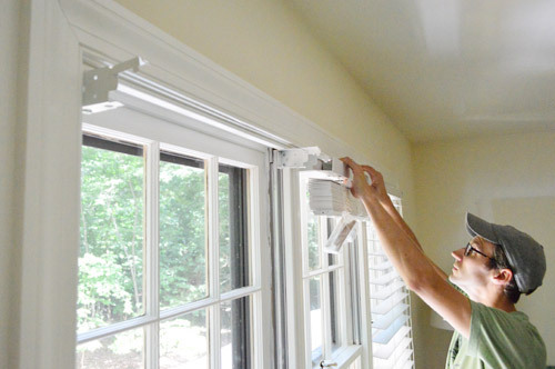 Curtain Installation